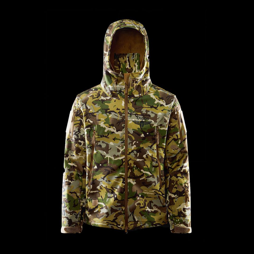 Camo Tactical Soft-Shell Jacket